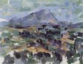 Monte Santa Victoria 1906 Paul Cézanne